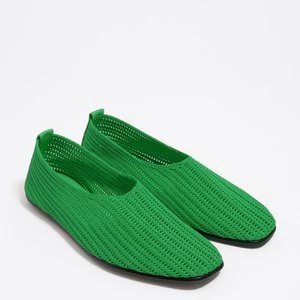 Baleriny flyknit zielone BIMBA Y LOLA