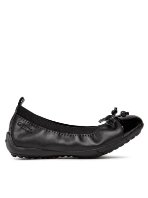 Baleriny Geox J Piuma Bal. F J11B0F 03902 C9999 1 Czarny