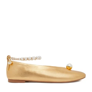 Baleriny GINO ROSSI CEO-ROSE-LT1670-9 Złoty