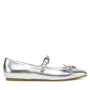 Baleriny Guess FLJKAY LEM02 Srebrny