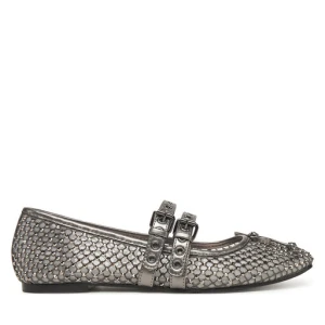 Baleriny Guess FLJKNN FAB02 Srebrny