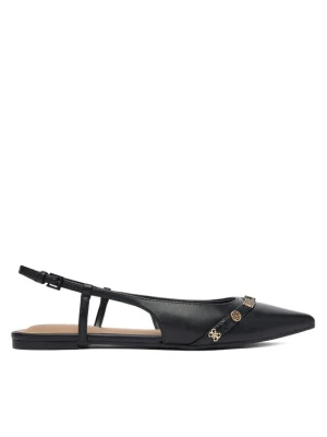 Baleriny Guess FLPDOR LEA05 Czarny