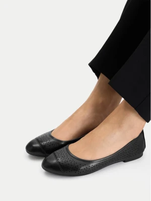 Baleriny JENNY CEO-39408-301 Czarny