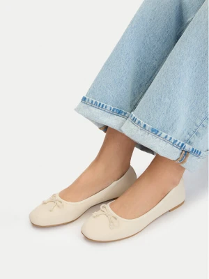 Baleriny JENNY CEO-ELPIDA JGD22-427 Kremowy