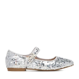 Baleriny Juicy Couture CEO-CM250112-1 Srebrny