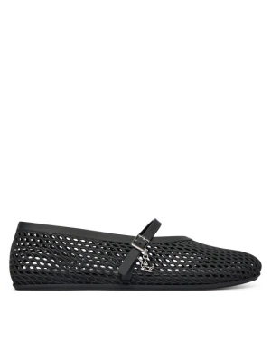Baleriny KARL LAGERFELD Jelly Ballet KL80035 Czarny