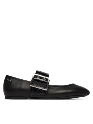 Baleriny KARL LAGERFELD Karo KL40126 Czarny