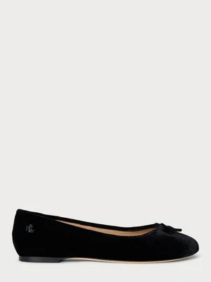 Klasyczne baleriny Lauren Ralph Lauren czarny