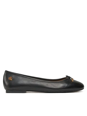 Baleriny Lauren Ralph Lauren 802940603001 Czarny