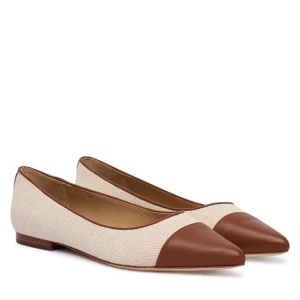 Baleriny LAUREN RALPH LAUREN 802P10530003 Beżowy