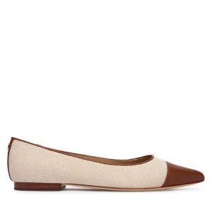 Baleriny LAUREN RALPH LAUREN 802P10530003 Beżowy
