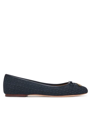 Baleriny LAUREN RALPH LAUREN 802P18430002 Granatowy