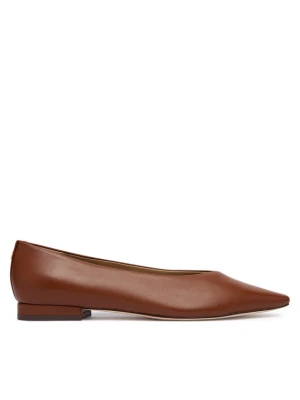 Baleriny LAUREN RALPH LAUREN Audri 802P18411004 Brązowy