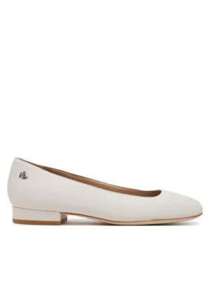 Baleriny LAUREN RALPH LAUREN Emellie 802970534003 Biały