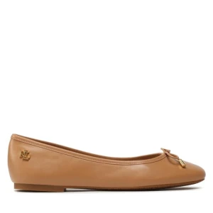 Baleriny LAUREN RALPH LAUREN Jayna 802824650015 Brązowy