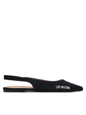 Baleriny LOVE MOSCHINO JA11021G0MIM0000 Czarny