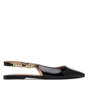 Baleriny LOVE MOSCHINO JA11041G0MIH0000 Czarny