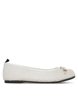 Baleriny LOVE MOSCHINO JA11051G0MIQ0100 Biały