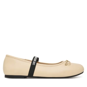 Baleriny LOVE MOSCHINO JA11121G1OIE0110 Écru