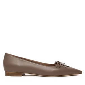 Baleriny MALONE SOULIERS Hedy Flat 10-2 Brązowy