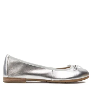 Baleriny Marco Tozzi 2-22100-41 Srebrny