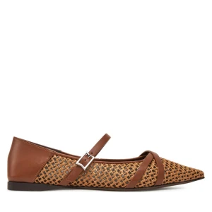 Baleriny Max Mara 2514521332600 Bordowy