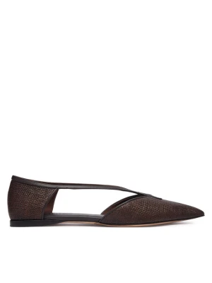 Baleriny Max Mara 2614521212600 Brązowy