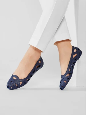 Baleriny Melissa Jean+Jason Wu VI Ad 31698 Granatowy