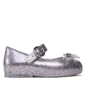Baleriny Melissa Mini Melissa Sweet Love Bb 32803 Srebrny