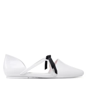 Baleriny Melissa Pointy Stripe Jason 33435 Biały