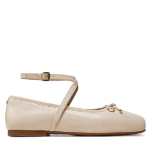 Baleriny Michael Kors Collette Leather Ballet Flat 40T4CTFP1L Beżowy