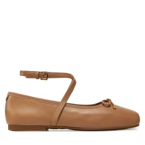 Baleriny Michael Kors Collette Leather Ballet Flat 40T4CTFP1L Brązowy