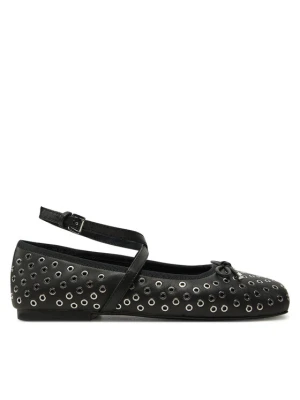 Baleriny MICHAEL Michael Kors Collette Flex Ballet 40R5COFP1L Czarny