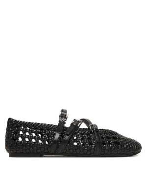 Baleriny MICHAEL Michael Kors Indy Flex 40S6IDFP1L Czarny