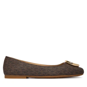 Baleriny MICHAEL Michael Kors Milan Flex Ballet 40F5MLFP1B Brązowy