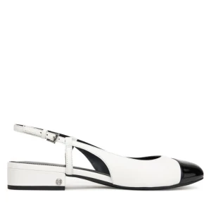 Baleriny MICHAEL Michael Kors Perla 40R4PLFP1L Biały