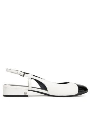 Baleriny MICHAEL Michael Kors Perla 40R4PLFP1L Biały