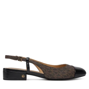 Baleriny MICHAEL Michael Kors Perla Flex Sling Flat 40R4PLFP1B Brązowy