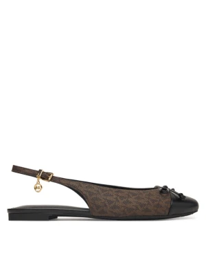 Baleriny MICHAEL Michael Kors Piper Sling 40S6PIFP1B Brązowy