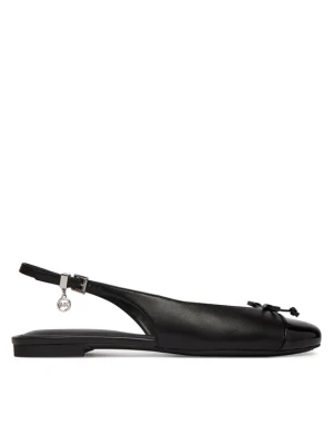 Baleriny MICHAEL Michael Kors Piper Sling 40S6PIFP2L Czarny