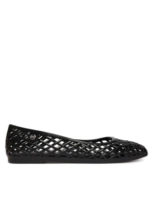 Baleriny MICHAEL Michael Kors Pixie Jelly 40S6PXFP1Q Czarny