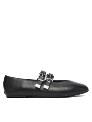 Baleriny MICHAEL Michael Kors Rowen Flex Ballet 40R6RWFP1L Czarny