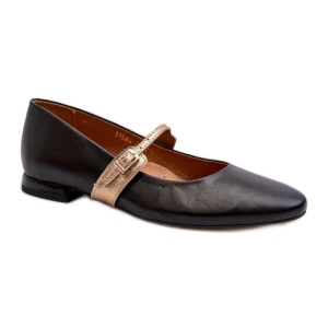 Baleriny Model Laura Messi 2774 Black - Step in style czarne