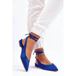 Baleriny Model Mavis 22-297 Blue - Step in style niebieskie