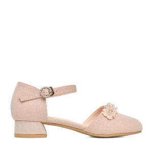 Baleriny Nelli Blu CM230522-7A Różowy