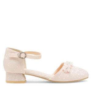 Baleriny Nelli Blu CM230522-7A Różowy