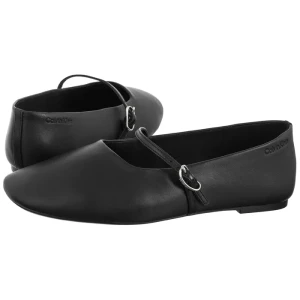 Baleriny Oblique Ballerina Mj Lth Hdw Black HW0HW02847 BEH (CK718-b) Calvin Klein