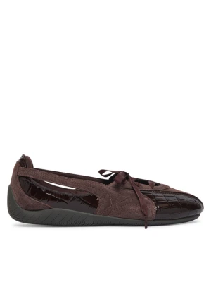 Baleriny Puma Speedcat Ballet Nova Croc 40881301 Brązowy