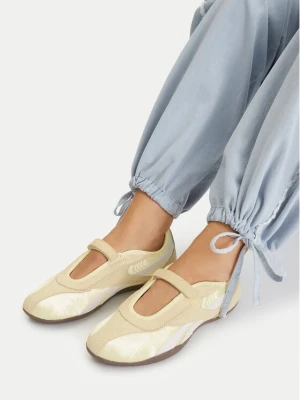 Baleriny Reebok CEOSS-ULTRA LO MARY JANE 100271637 Żółty jasny