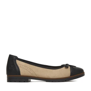 Baleriny Rieker 45358-60 Beżowy